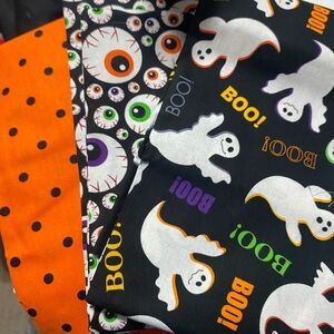 Halloween Themed Fabric Bundle 3 yards total